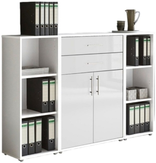 moebel-dich-auf Aktenschrank OFFICE EDITION (Set 13, Metallgriffe) Made in Germany