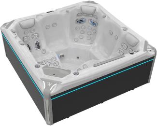 Wellis Everest Life Premium Whirlpool Außenwhirlpool 236x236x95cm für 5 Personen inkl. Thermocover