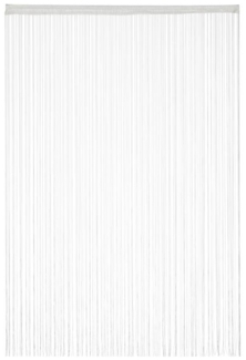 5 x Fadenvorhang weiß 145x245 cm