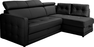 exxpo - sofa fashion Ecksofa Arles, bequeme Federkernunterfederung, L-Form, wahlweise mit Bettfunktion und Bettkasten, inkl. Kopfteilverstellung
