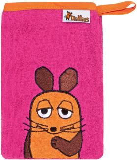 Playshoes Waschhandschuh Frottee-Waschhandschuh DIE MAUS