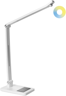 LED Schreibtischlampe LEPUS mit Bewegungsmelder Silber