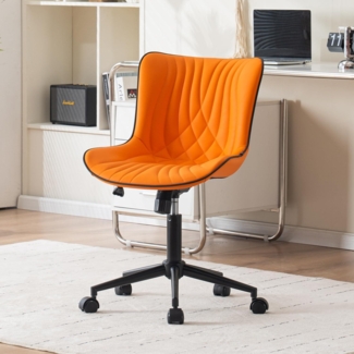 Bürostuhl Ergonomischer im Fischschwanz-Design Orange