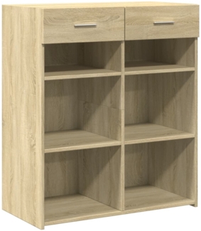 vidaXL Sideboard Sonoma-Eiche 80x42,5x93 cm Holzwerkstoff 3281478