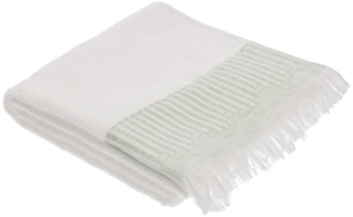 Dekoria Handtuch Trevor 50x100 cm white green