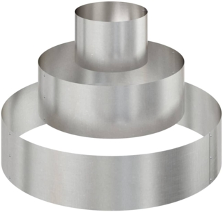 vidaXL Garten-Pflanzgefäß Silber 90 x 90 x 20 cm Edelstahl 873652