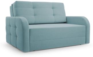 MOEBLO Kindersofa PORTO 120, Schlafsessel Sofa Sessel Jugendsofa Schlafsofa 2-Sitzer Gästebett, mit Schlaffunktion und Bettkasten