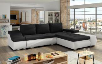 Wohnideebilder Ontario Schwarz Ecksofas & Eckcouches Ot19