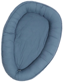 Kaiser Kuschelnest Lea Muslin, agean blue