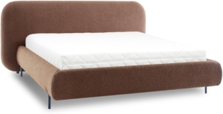 Eltap Bett Pointt (Jaffray 30)140x200 Metallrahmen, Gaslift, Box , Rot, 229 x 105 x 244 cm