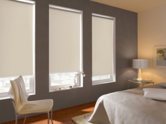 Rollo Seitenzugrollo Thermo energiesparend, GARDINIA, abdunkelnd, mit Bohren, verschraubt, Schrauben, Thermo Rückseite