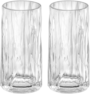 Koziol CLUB NO. 8 Allroundbecher Superglas 2er Set 300 ml - A