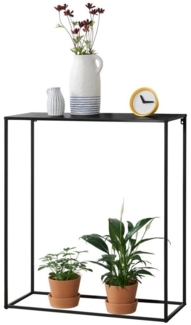 en. casa Konsolentisch, »Mandal« Flurtisch Sideboard 92x80x32 cm schwarz
