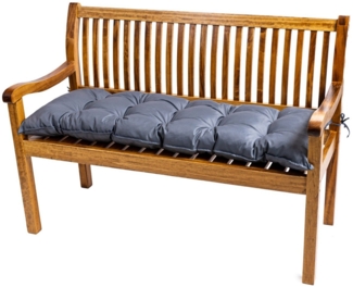 TexDeko Bankauflage TexDeko Garden - Gartenbank-Auflage, wasserabweisend, gesteppt, (1 St), UV-Beständig, Breite: 40 & 50cm