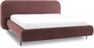 Eltap Bett Pointt (Paolli 24)140x200 Metallrahmen, Gaslift, Box , Rosa, 229 x 105 x 244 cm