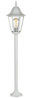 Stehleuchte, Aluminium, weiß, H 120 cm, NORDERNEY