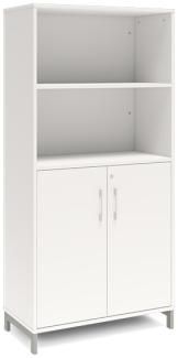 Büroschrank DNA 800x1660 mm Weiß 4A4/2A4