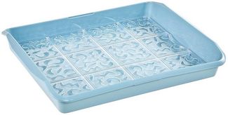 keeeper Kuchentransportbox Party Butler Kuchenbehälter 45x35x11cm, Kunststoff, Ideal für die Aufbewahrung und den Transport von Kuchen