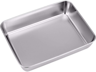 Edelstahl-Backblech Keksblech Gelee-Rollpfanne Grillpfanne