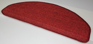 Dekowe Stufenmatte Mara S2, halbrund, Höhe: 5 mm, 100% Sisal, große Farbauswahl, selbstklebend, auch als Set 15 Stück