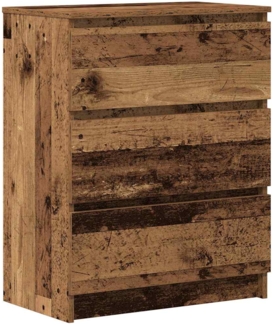 vidaXL Sideboard Altholz-Optik 60x35x76 cm Holzwerkstoff 862491