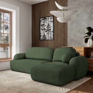 Masseno Ecksofa MODENZA mit Schlaffunktion L-Form, Sofa mit Bettkasten