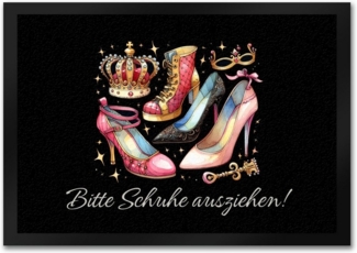 speecheese Fußmatte Schuhe ausziehen Fußmatte in 35x50 cm mit Spruch Bitte
