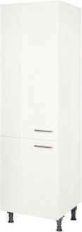 nobilia® Hochschrank "Flash", Ausrichtung wählbar, mit zwei Türen, vormontiert, Breite/Höhe: 60/216,6 cm