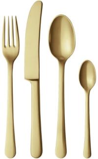 Georg Jensen Geschenkset Besteck Copenhagen Gold Matt (4-teilig) 10019716