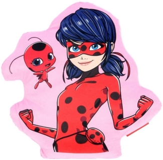 Miraculous Ladybug Kuschelkissen – Flauschiges Kopfkissen für Mädchen & Jungen