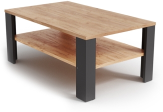 Couchtisch Anthrazit 100 x 60 cm Vicco