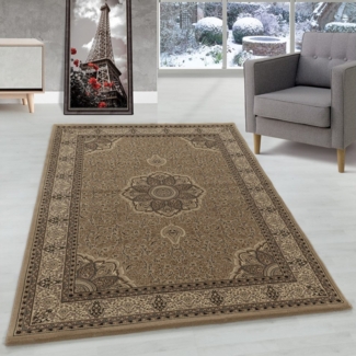 Carpettex Orientteppich Orientalisch Design, Läufer, Höhe: 9 mm, Orient Teppich Wohnzimmer Orientalisch Design Kurzflor Pflegeleicht