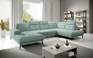 Wohnideebilder Bretan Blau Ecksofas & Eckcouches CO-BRE-RT-100PO