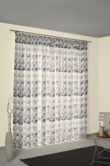 Wirth Vorhang Berlare, Kräuselband (1 St), blickdicht, Jacquard