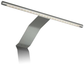 SEBSON Spiegelleuchte LED Schrankleuchte mit Schalter & Stecker 2x 3,5W 2x230lm 3000K 12V, LED integriert, Schalter am Netzkabel, schlanke Form, einfache Montage, 335x170x12mm