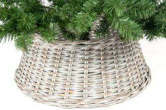 Westmann Rattan Weihnachtsbaum Rock Santa-2 | Grau | Ø 65 cm