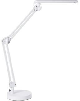 Alco LED-Schreibtischleuchte 963 mit Fuß weiß
