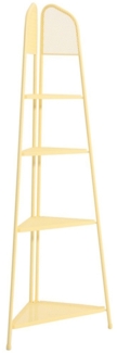 MWH Eckregal Ekko gelb 180x48x48 cm