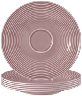 Seltmann Weiden Beat Color Glaze Untertasse ø 16,7 cm 6er Set - Altrosa - DS