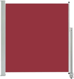 vidaXL Ausziehbare Seitenmarkise 140 x 300 cm Rot 48348
