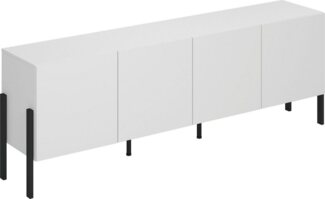 INOSIGN Kommode Jukon,Breite 200 cm, moderne grifflose Kommode,4 Türen, Sideboard, Anrichte viel Stauraum, push-to-open-Funktion