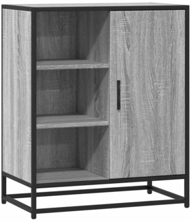 vidaXL Sideboard Grau Sonoma 62x35x76 cm Holzwerkstoff 848997