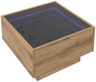 vidaXL Couchtisch Artisan-Eiche 50 x 50 x 30 cm Holzwerkstoff 879660