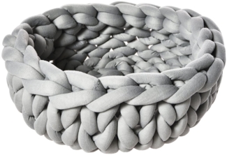 Dehner Tierbett Kuschelbett Chiara, Hundebett / Katzenbett, ca. Ø 100 cm, Höhe 70 cm, robust und pflegeleicht, aus Polyester