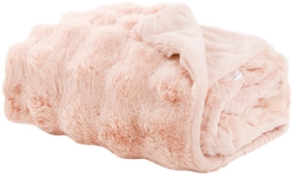 Wohndecke Kuscheldecke Kaninchen Warme Weiche Doppelseitig Decke Couch Bett Sofa, LMaxhome, (1St)750G/M² Cozy Kunstfell Überwurfdecke Schlafzimmer Büro Wohnzimmer