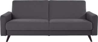 exxpo - sofa fashion 3-Sitzer Samso, elegant und bequem, toller Sitzkomfort, Schlafsofa, Kippcouch, inklusive Bettfunktion und Bettkasten, Komfortsitzhöhe 49cm