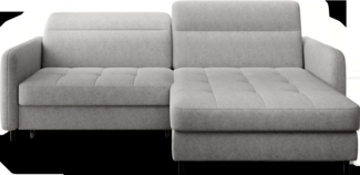 Gomsi, Ecksofa, Eckcouch, Grau