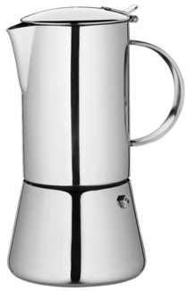Cilio - Espressokocher "Aida" 4 Tassen Edelstahl Induktion geeignet 342048