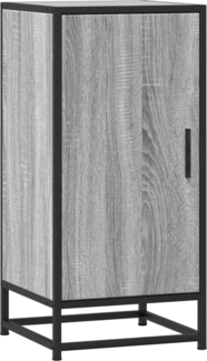 vidaXL Sideboard Grau Sonoma 35,5x35x76 cm Holzwerkstoff und Metall 848942