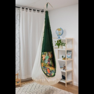 Rainbow Kids Hängesessel Kokon Hängematte Kinder Sessel Hängehöhle Schaukel XL (Höhe: 170 cm, Breite: 90 cm, Tiefe: 90 cm), Made in EU